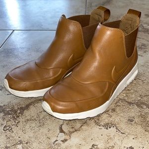 NIKE Air Max Thea Mid Womens Sneaker Boot Brown Leather size 7